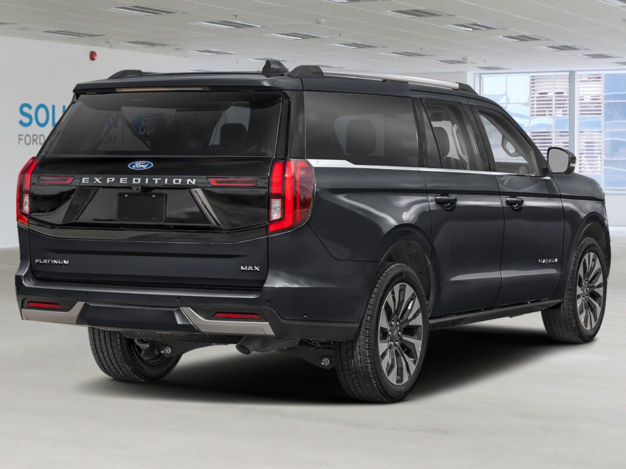 Ford Expedition PLATINUM MAX 4X4 2025 Noir agate métallisé Châteauguay - photo #2