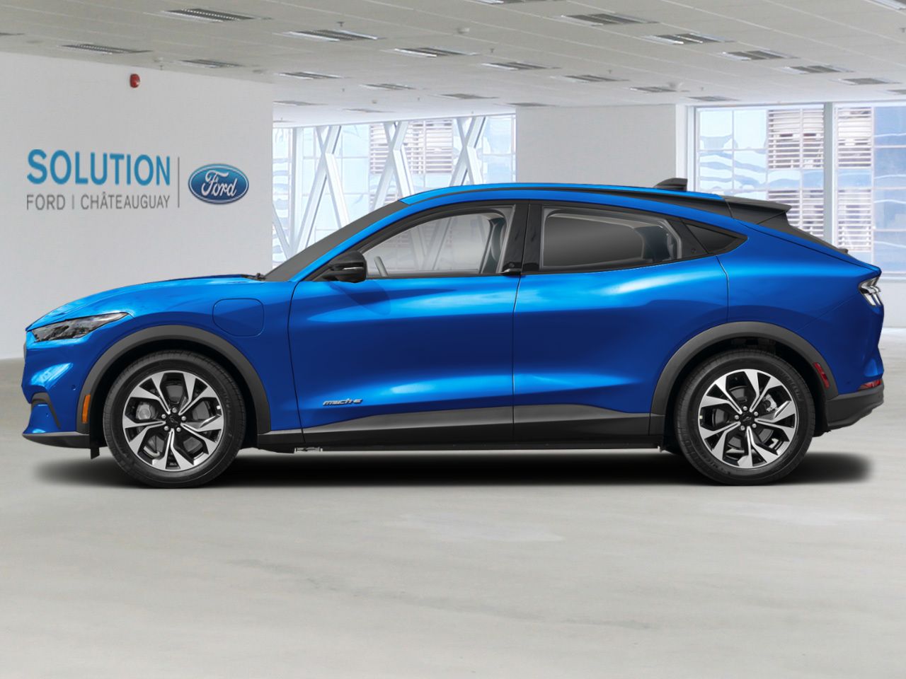 2025 Ford Mustang Mach-E Velocity Blue Metallic Ch&acirc;teauguay - photo #2