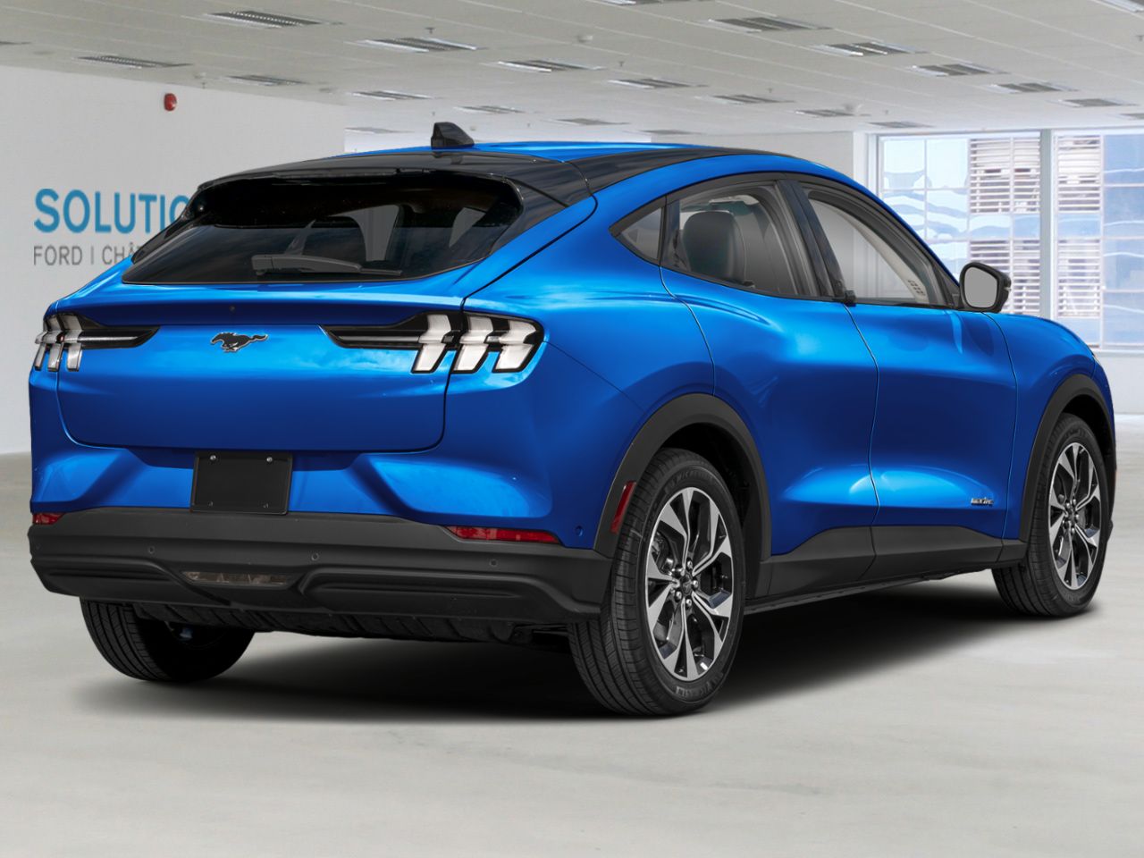 2025 Ford Mustang Mach-E Velocity Blue Metallic Ch&acirc;teauguay - photo #1