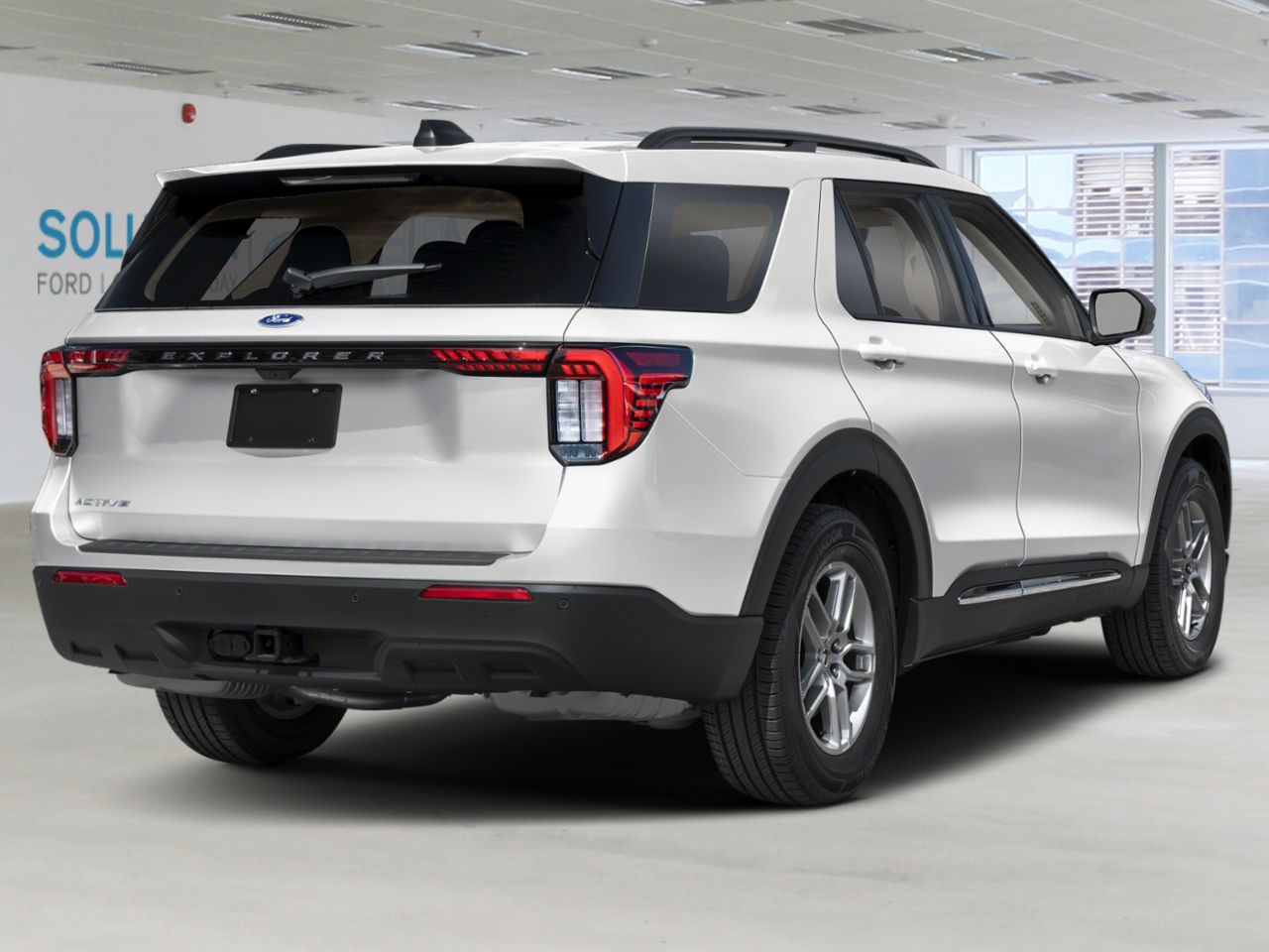 2026 Ford Explorer Space White Metallic Ch&acirc;teauguay - photo #2