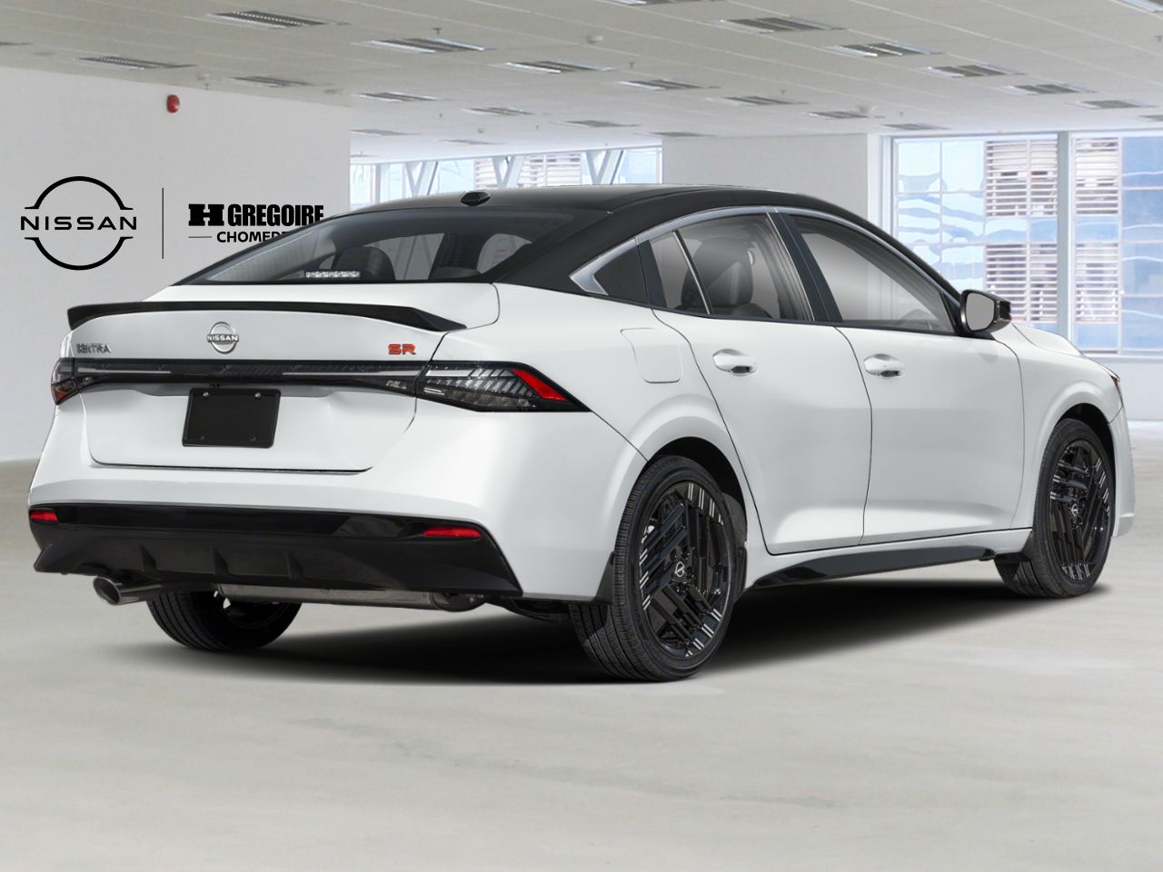 2026 Nissan Sentra Aspen White TriCoat/Super Black Laval - photo #1