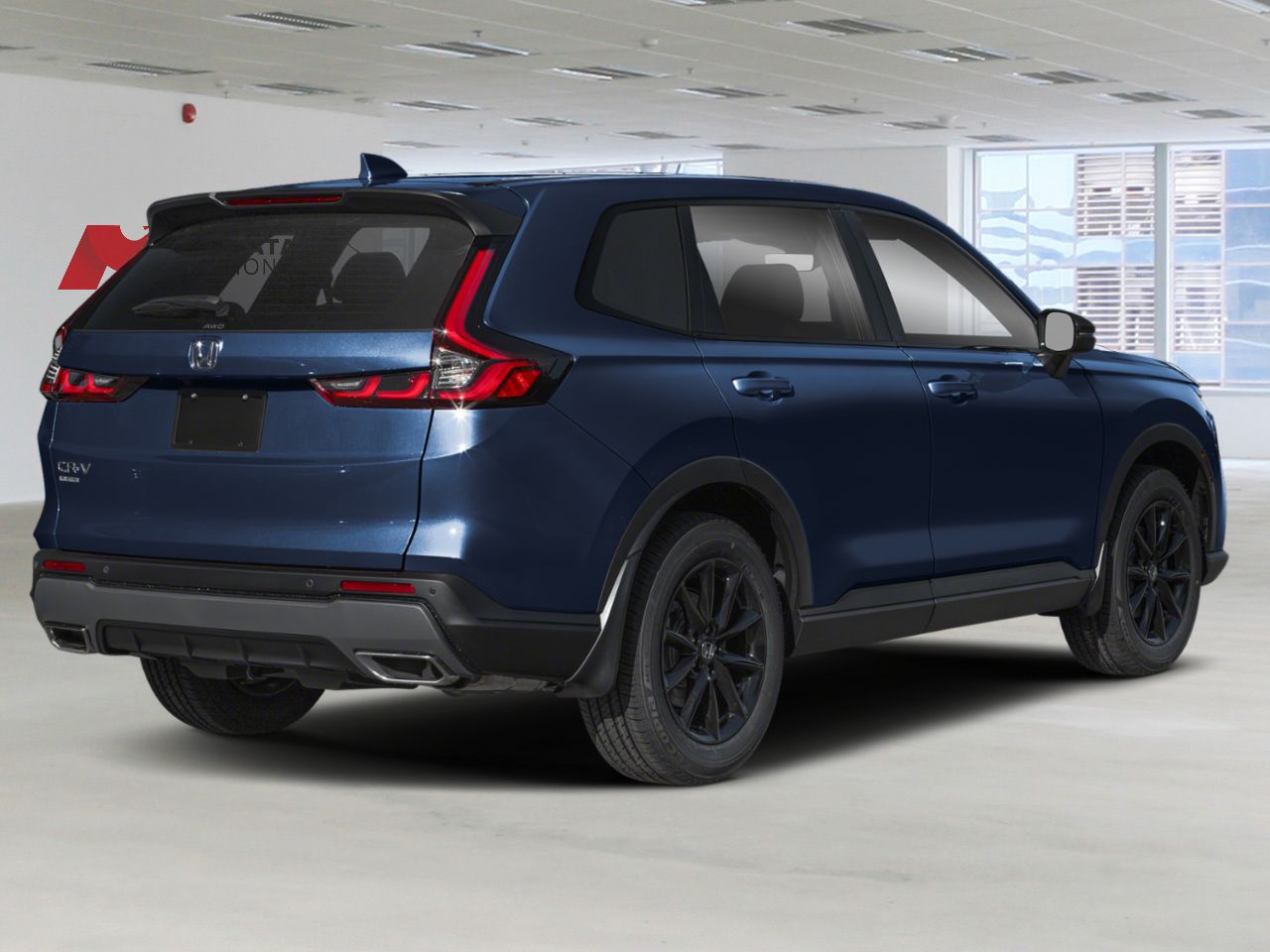 2026 Honda CR-V Hybrid CR-V EX-L HYBRID Canyon River Blue Metallic Matane - photo #2