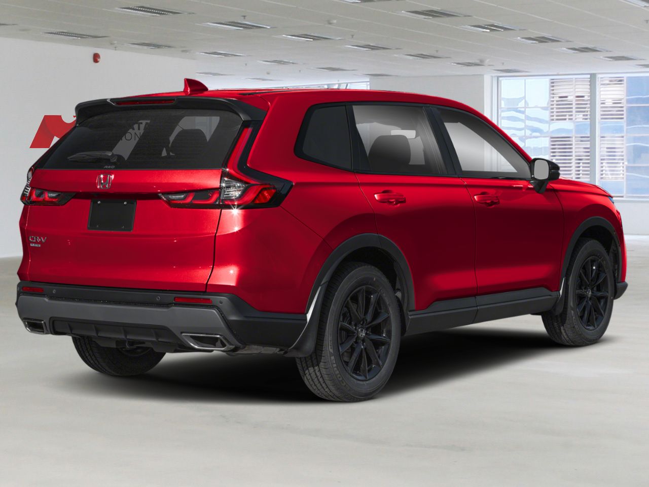 2026 Honda CR-V Hybrid CR-V EX-L HYBRID Radiant Red Metallic Matane - photo #2