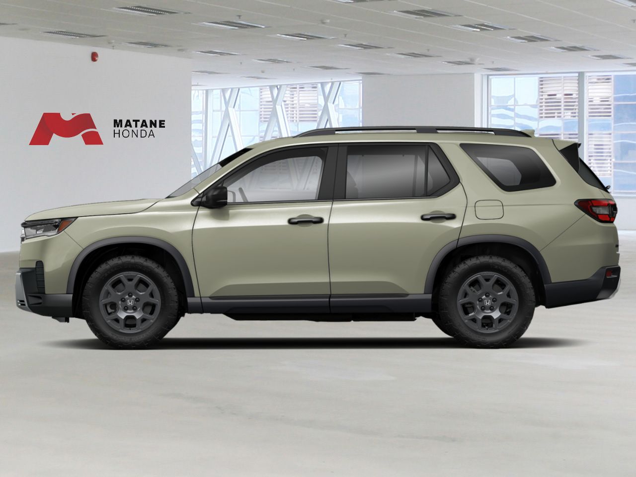 2026 Honda Pilot PILOT TRAILSPORT Ash Green Metallic Matane - photo #1