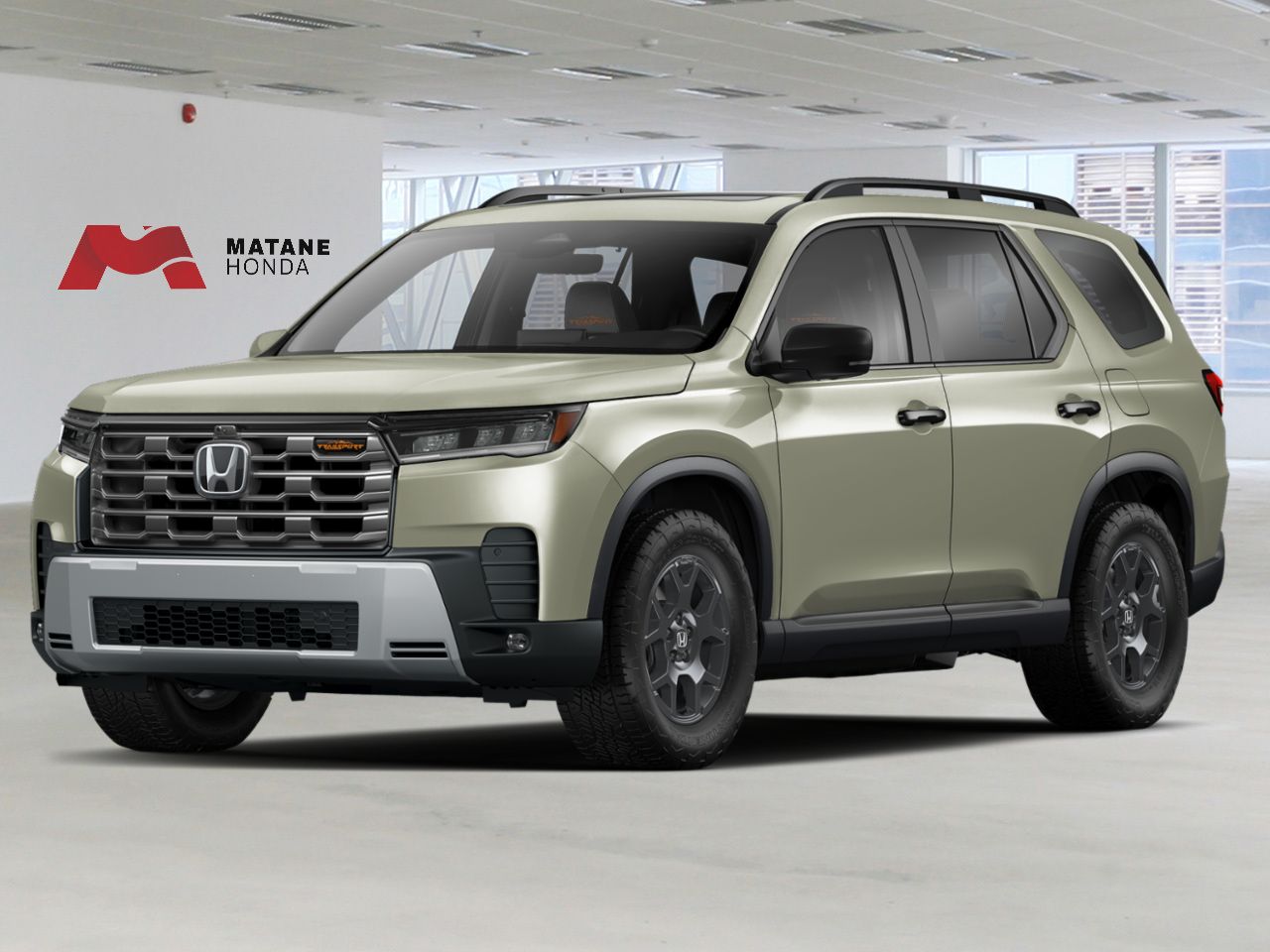 2026 Honda Pilot PILOT TRAILSPORT Ash Green Metallic Matane - photo #0