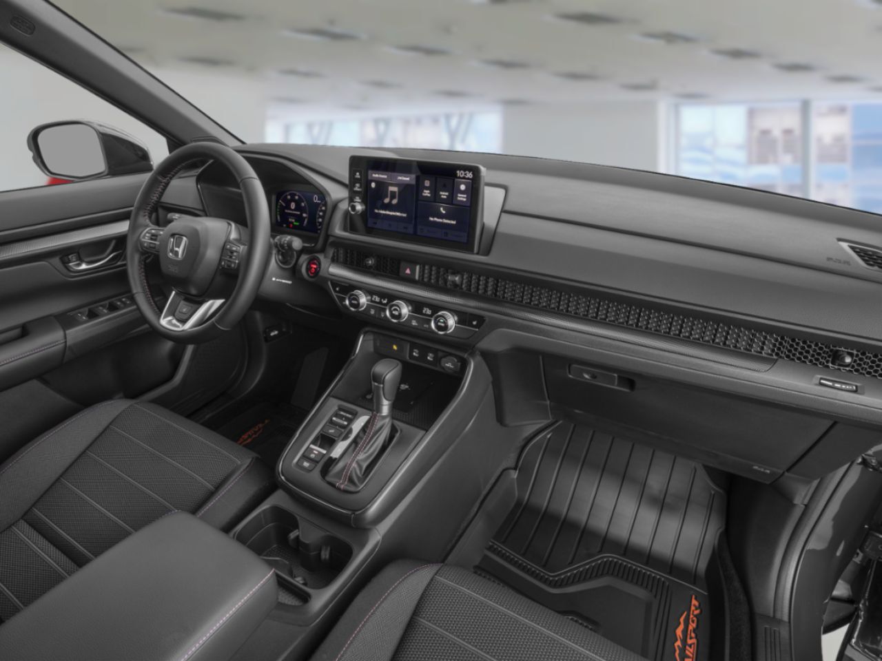 Honda CR-V hybride CR-V TRAILSPORT HYBRID 2026 Blanc platine nacr&eacute; Matane - photo #3