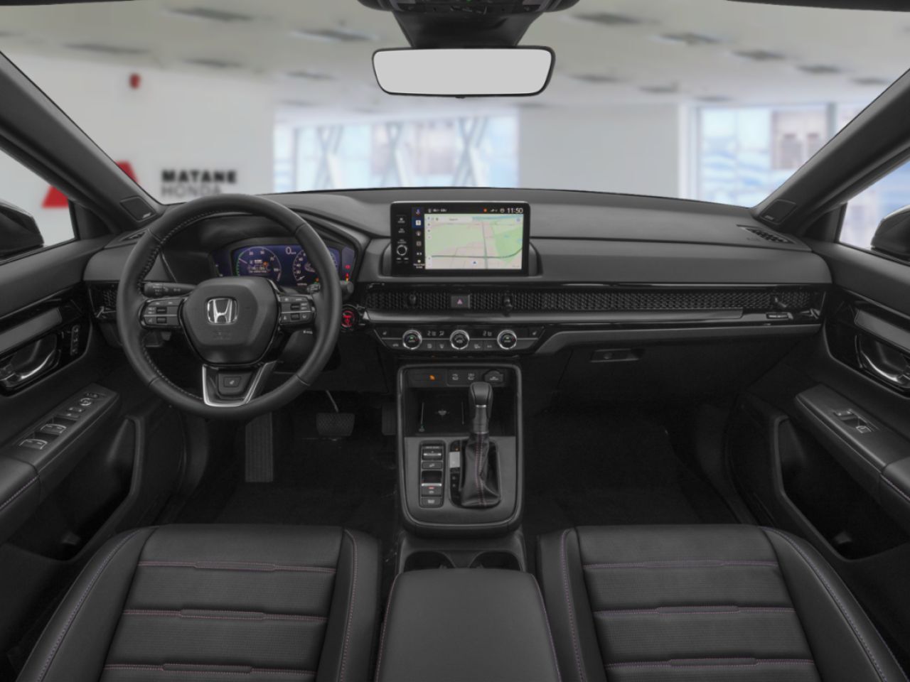 2026 Honda CR-V Hybrid CR-V TOURING HYBRID Urban Gray Pearl Matane - photo #6