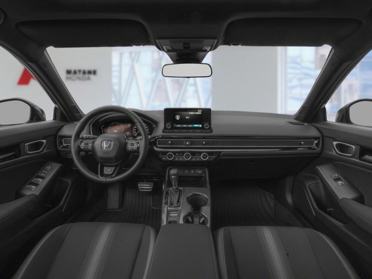 Honda Civic hybride berline CIVIC SDN SPORT HYBRID 2026 Rouge rallye Matane - photo #6
