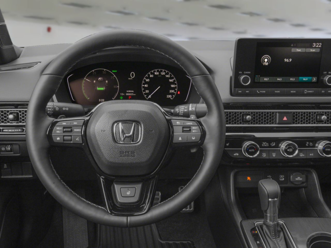 Honda Civic hybride berline CIVIC SDN SPORT HYBRID 2026 Rouge rallye Matane - photo #4