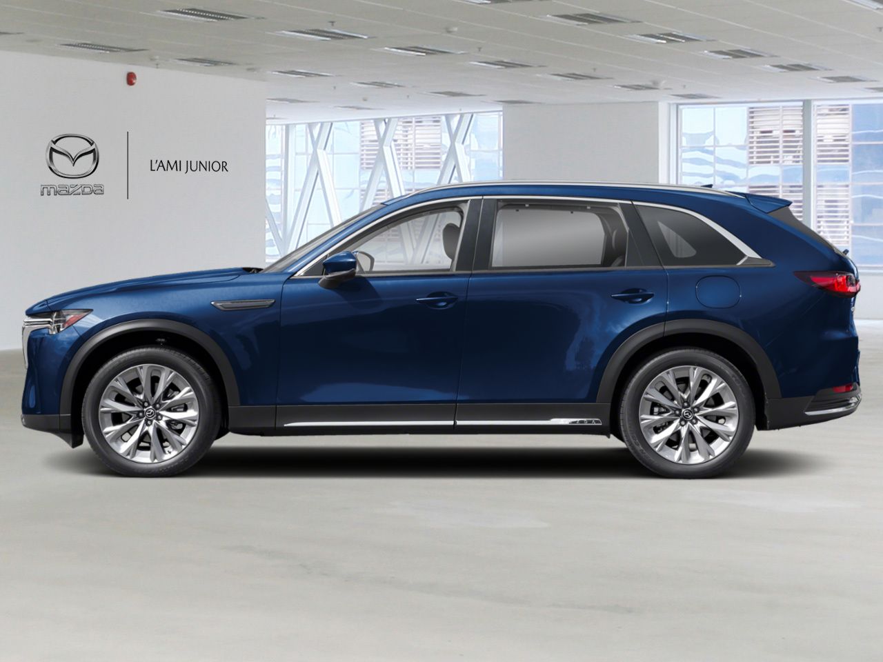 2026 MAZDA CX-90 MHEV VIN JM3KKDHD9T1396288 Deep Crystal Blue Mica Chicoutimi - photo #2