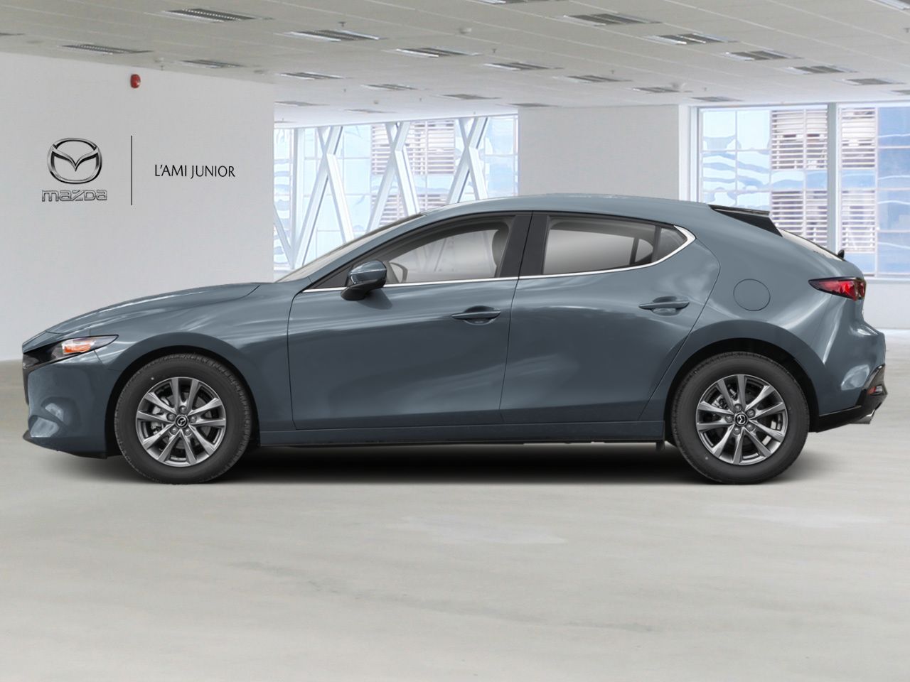 2026 MAZDA Mazda3 Sport VIN JM1BPALL2T1884277 Polymetal Grey Metallic Chicoutimi - photo #2