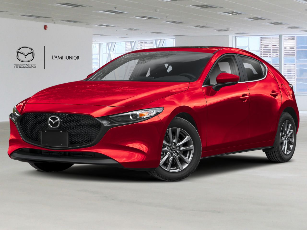 Mazda Mazda3 Sport NIV JM1BPBLL9T1871564 2026 Rouge vibrant cristal m&eacute;tallis&eacute; Chicoutimi - photo #0