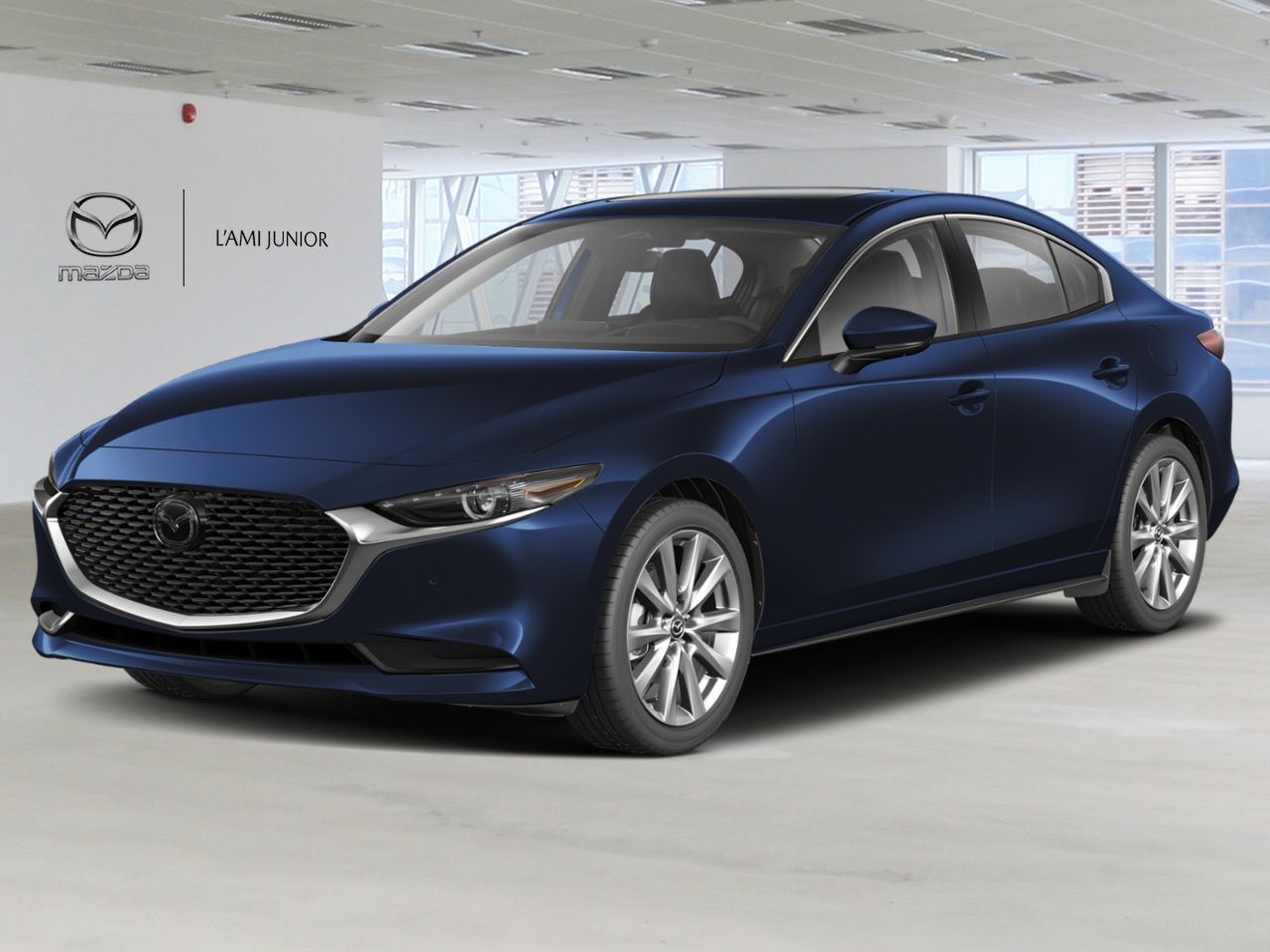 Mazda Mazda3 NIV JM1BPBDL2T1873705 2026 Bleu cristal fonc&eacute; mica Chicoutimi - photo #0