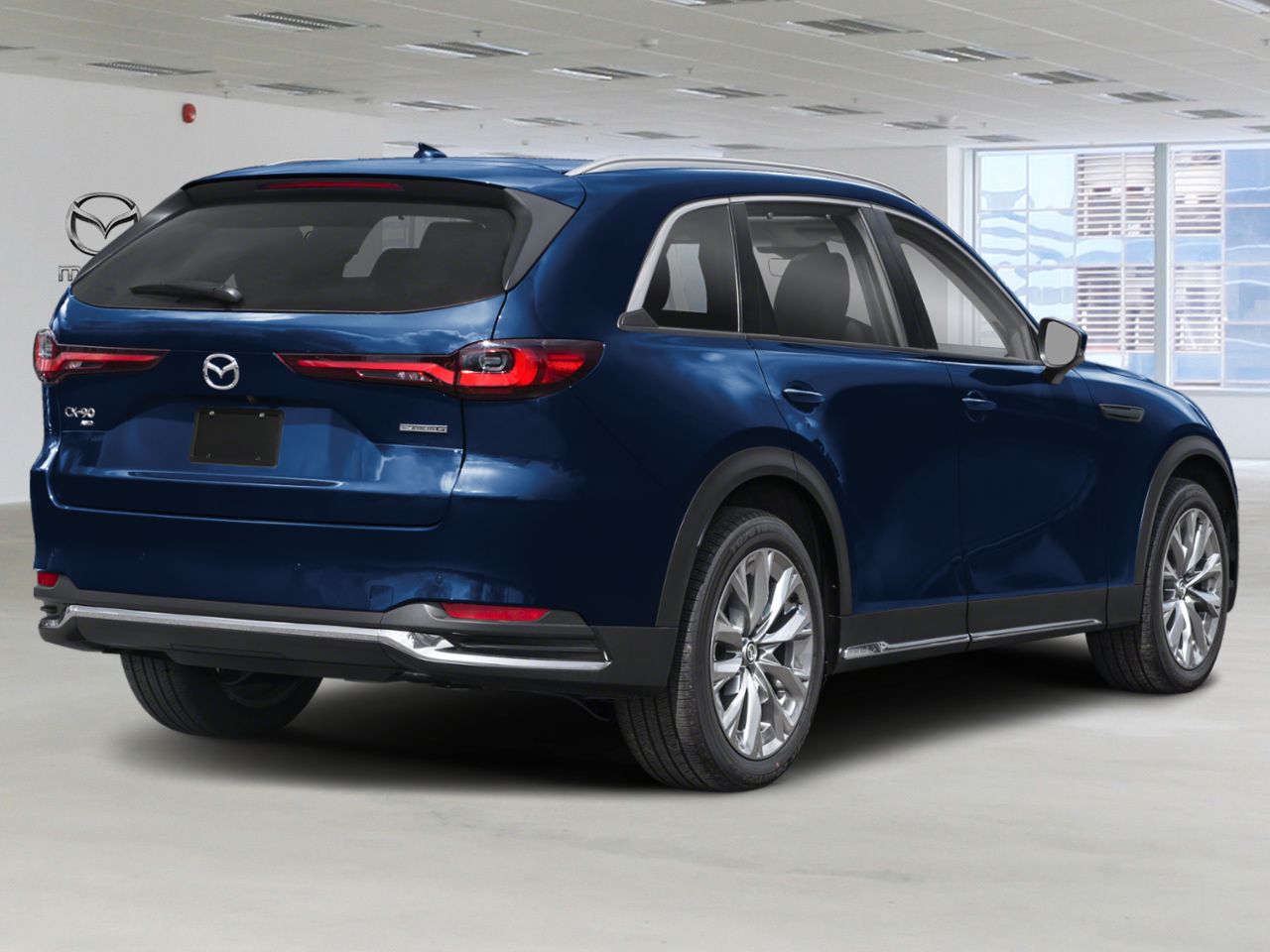 2026 MAZDA CX-90 MHEV VIN JM3KKDHD9T1396288 Deep Crystal Blue Mica Chicoutimi - photo #1
