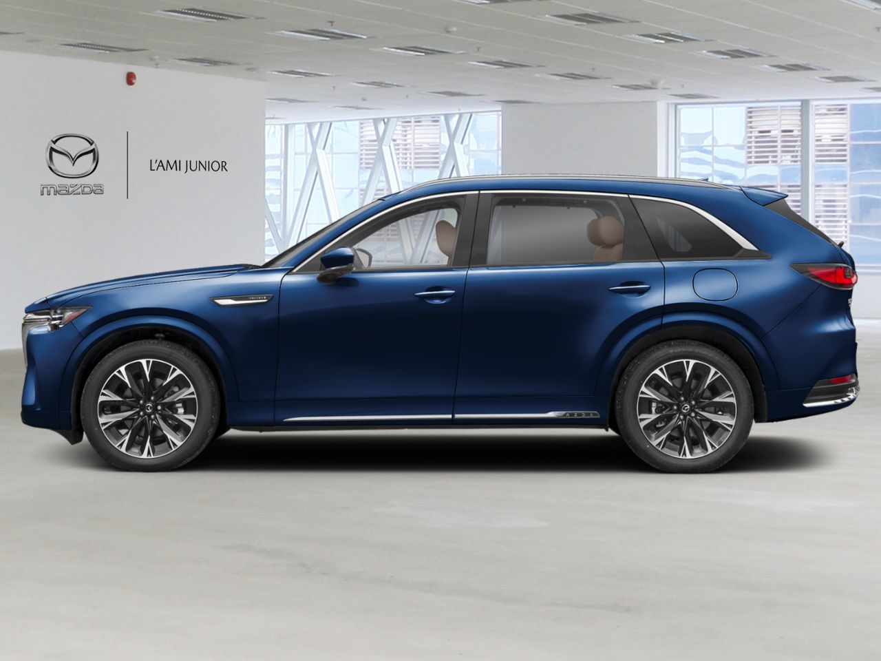 Mazda CX-90 hybride l&eacute;ger NIV JM3KKEHC3T1385834 2026 Bleu cristal fonc&eacute; mica Chicoutimi - photo #1