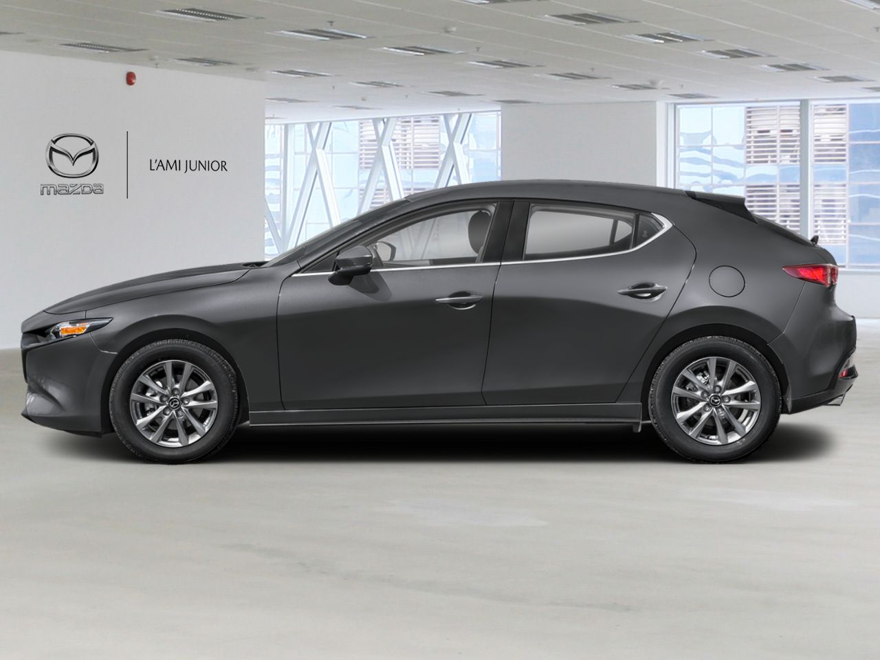 Mazda Mazda3 Sport NIV JM1BPAKL6T1871386 2026 Gris m&eacute;canique m&eacute;tallis&eacute; Chicoutimi - photo #2