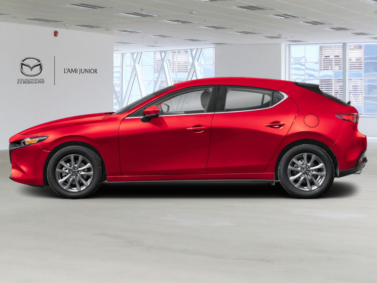 2026 MAZDA Mazda3 Sport VIN JM1BPAKL1T1877662 Soul Red Crystal Metallic Chicoutimi - photo #2