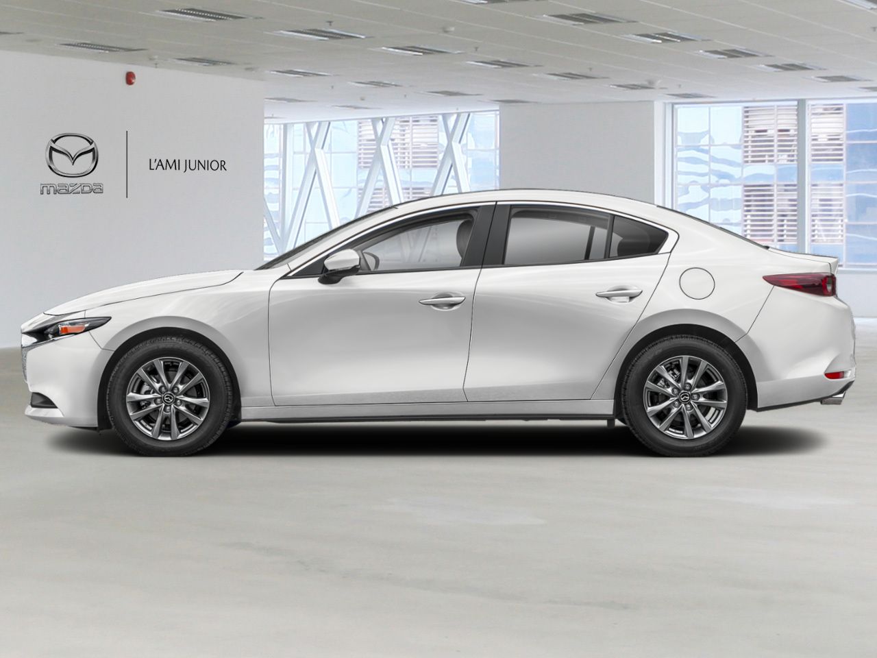 MAZDA Mazda3 NIV JM1BPBCL7T1880991 2026 Blanc neige nacr&eacute; Chicoutimi - photo #1