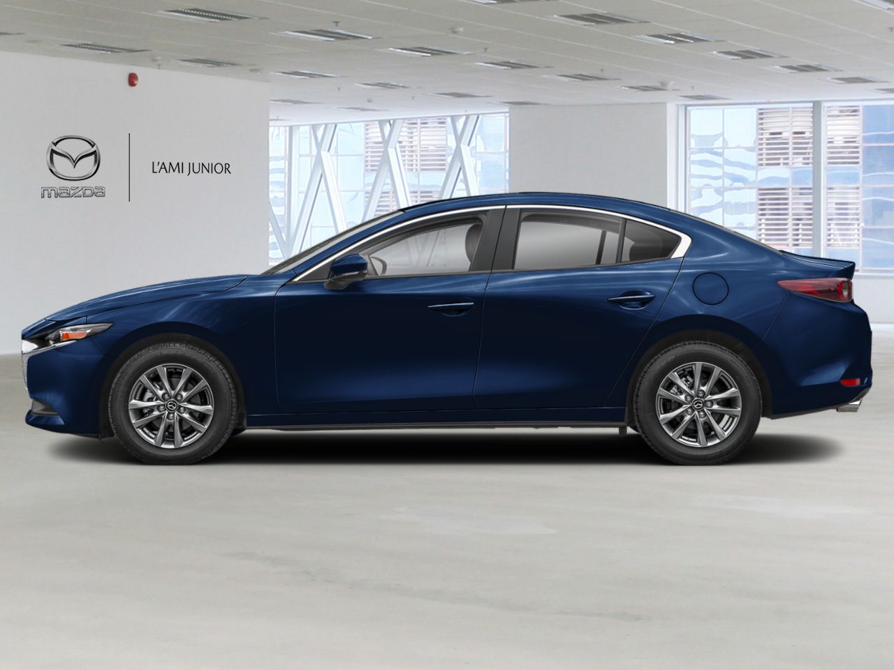 Mazda Mazda3 NIV JM1BPBCL4T1875702 2026 Bleu cristal fonc&eacute; mica Chicoutimi - photo #1