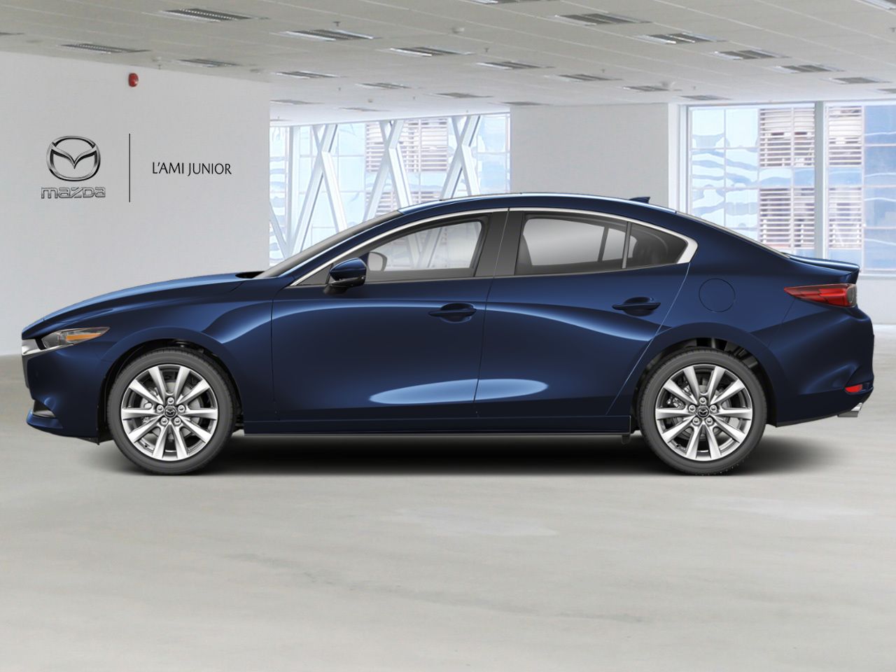 Mazda Mazda3 NIV JM1BPBDL2T1873705 2026 Bleu cristal fonc&eacute; mica Chicoutimi - photo #1