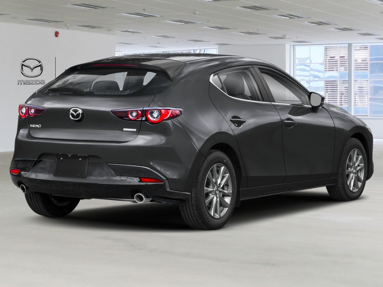 2026 MAZDA Mazda3 Sport VIN JM1BPALL1T1884612 Machine Grey Metallic Chicoutimi - photo #1