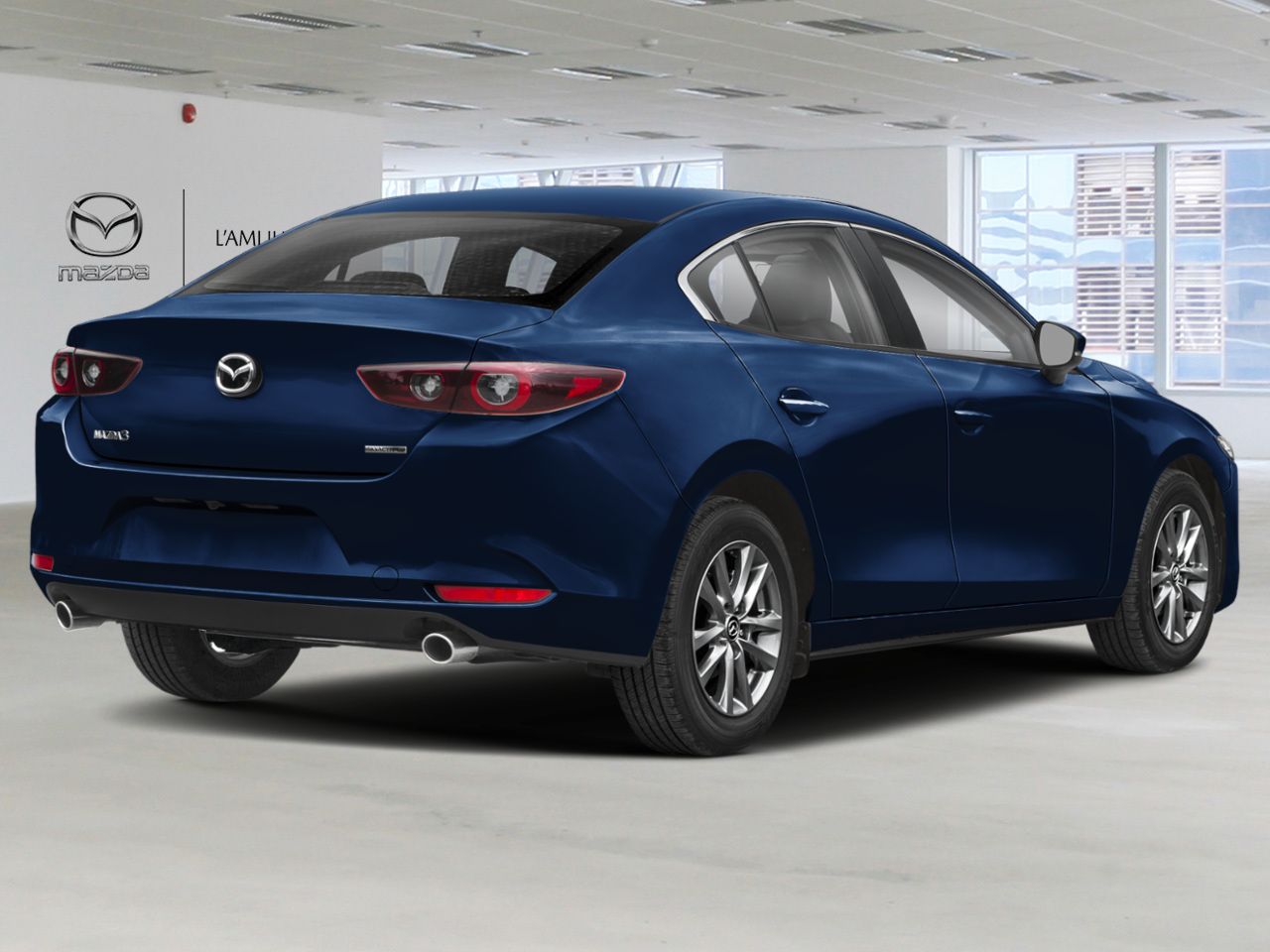 Mazda Mazda3 NIV JM1BPBCL4T1875702 2026 Bleu cristal fonc&eacute; mica Chicoutimi - photo #2