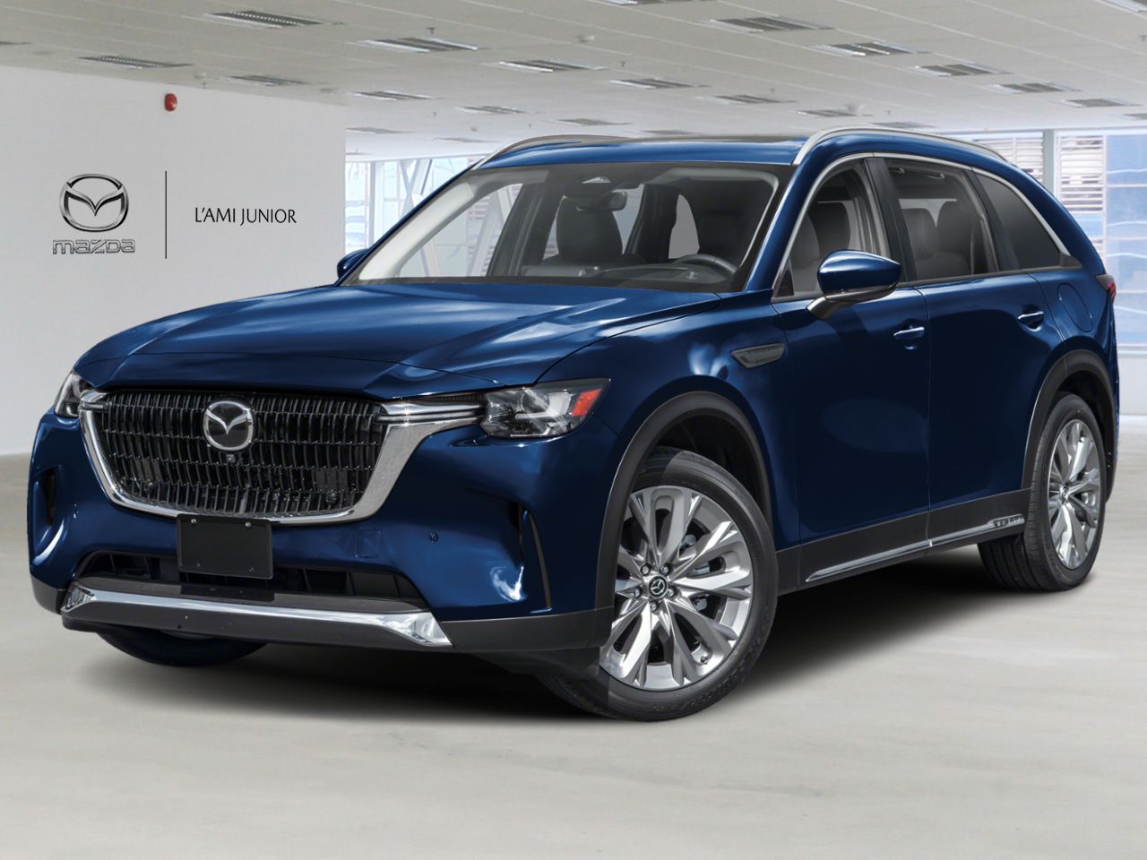 2026 MAZDA CX-90 MHEV VIN JM3KKDHD9T1396288 Deep Crystal Blue Mica Chicoutimi - photo #0