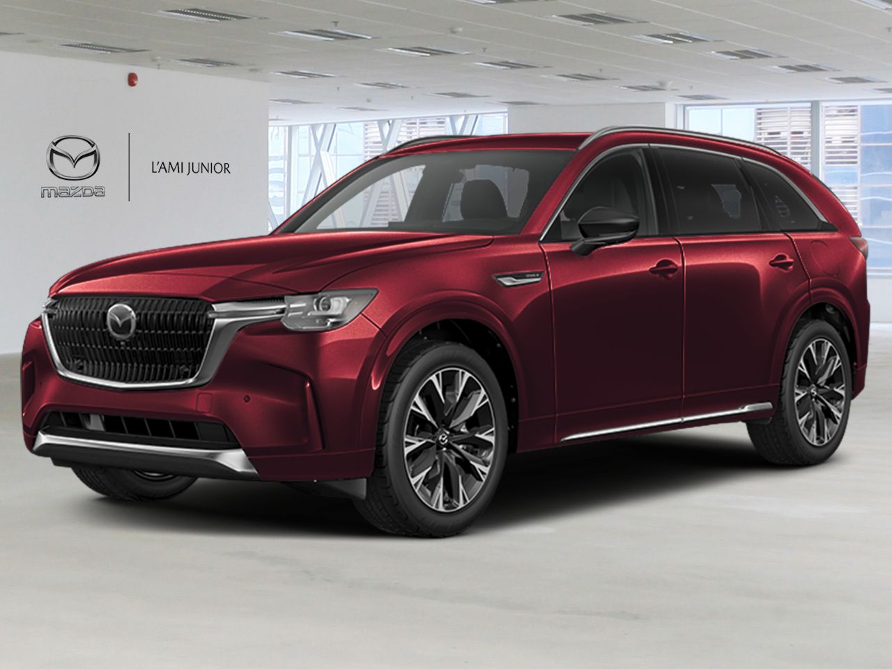 MAZDA CX-90 hybride rechargeable NIV JM3KKEHA4T1367678 2026 Rouge artisanal cristal m&eacute;tallis&eacute; Chicoutimi - photo #0