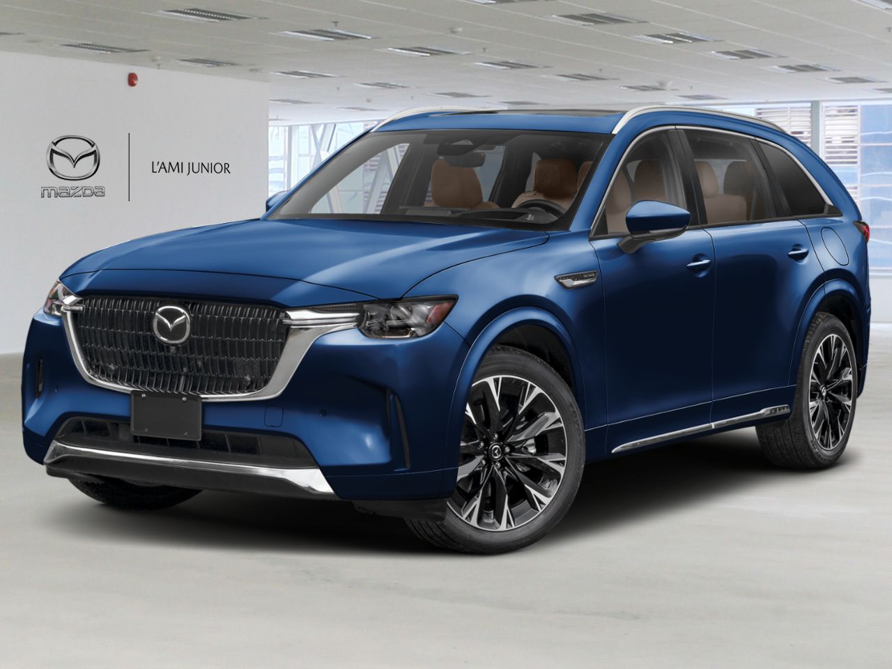Mazda CX-90 hybride l&eacute;ger NIV JM3KKEHC3T1385834 2026 Bleu cristal fonc&eacute; mica Chicoutimi - photo #0