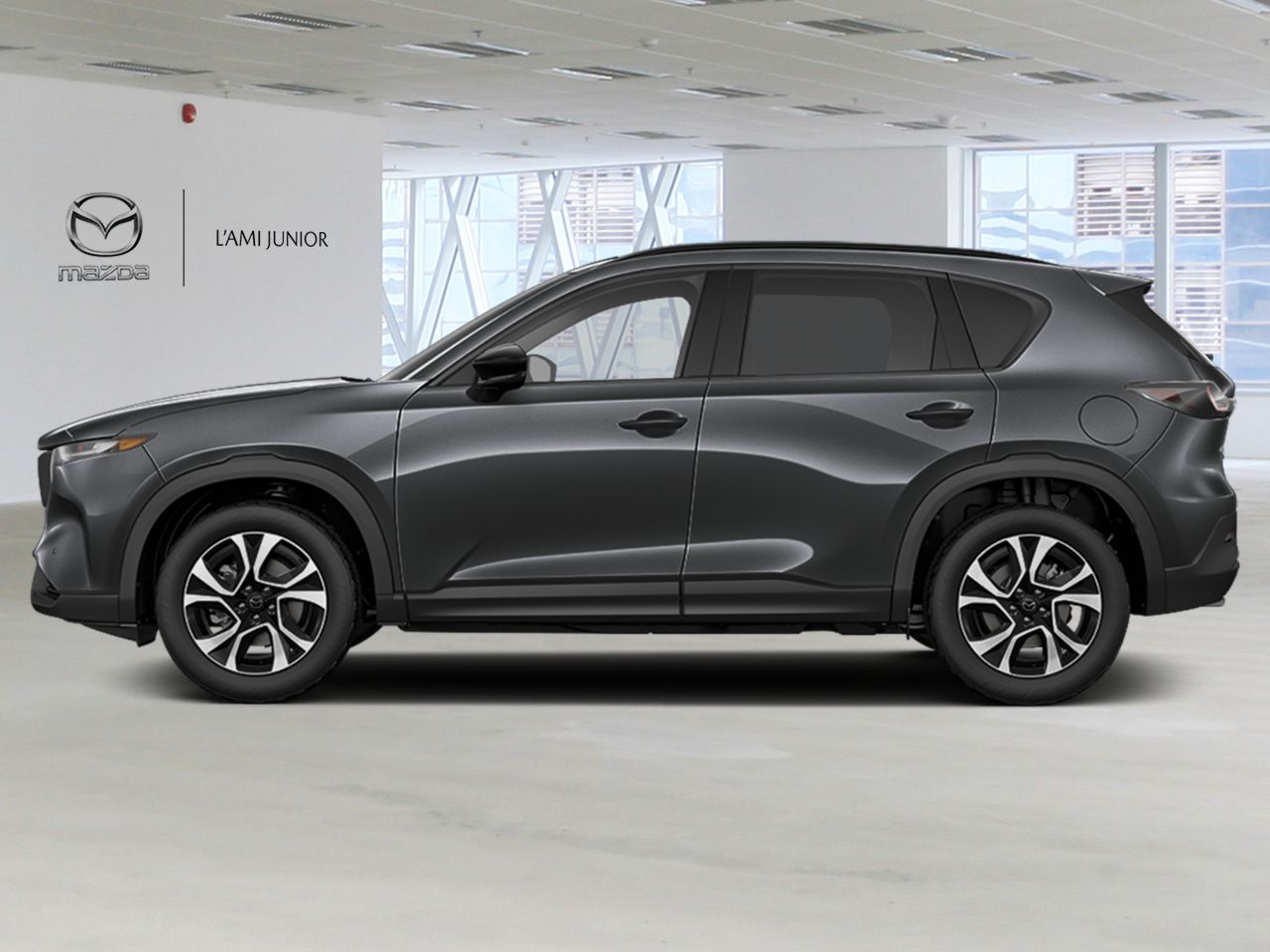 2026 Mazda CX-5 VIN JM3KMBHA7T0114272 Machine Grey Metallic Chicoutimi - photo #1