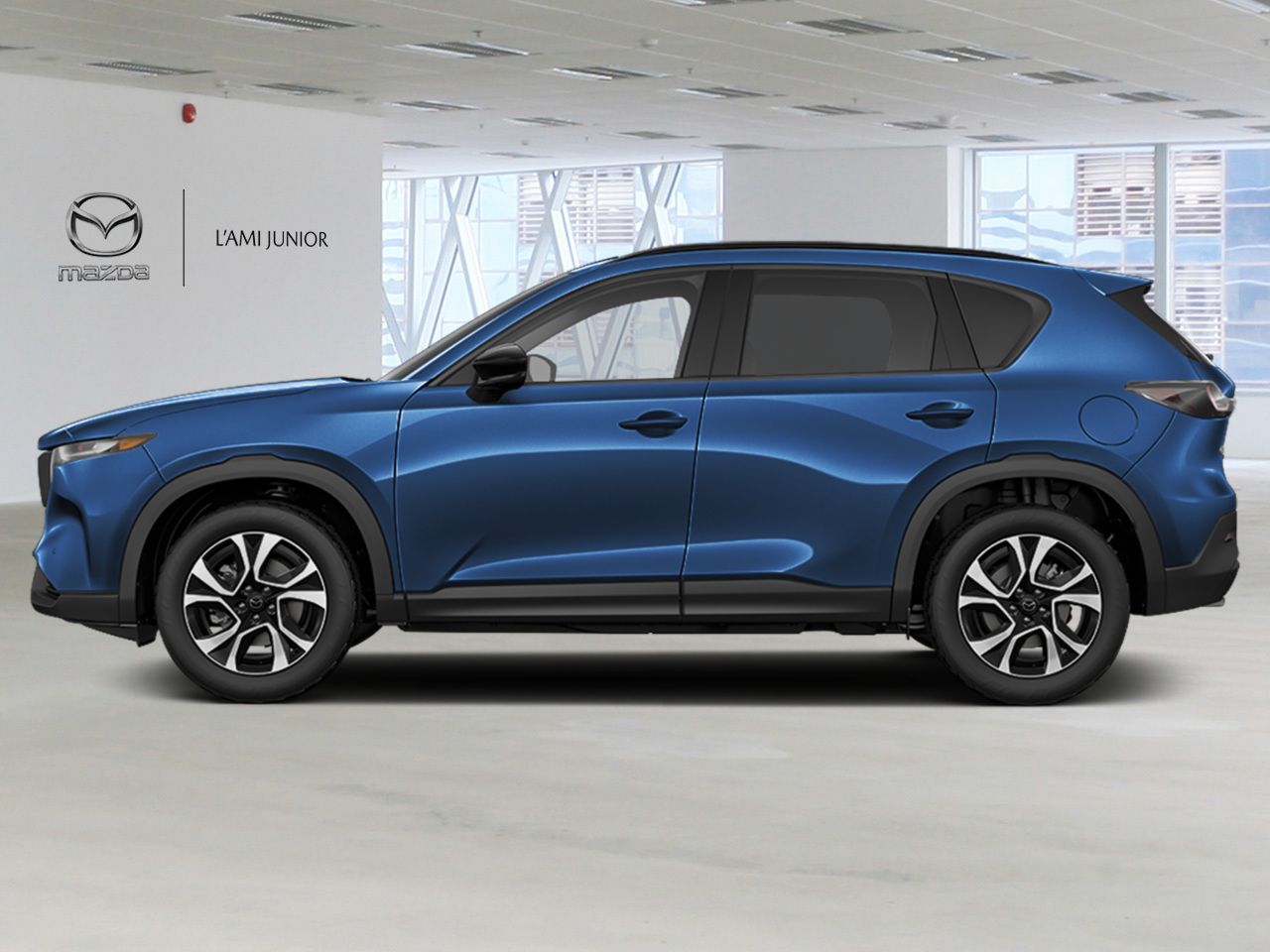 Mazda CX-5 NIV JM3KMBHA6T0123559 2026 Bleu marine mica Chicoutimi - photo #1