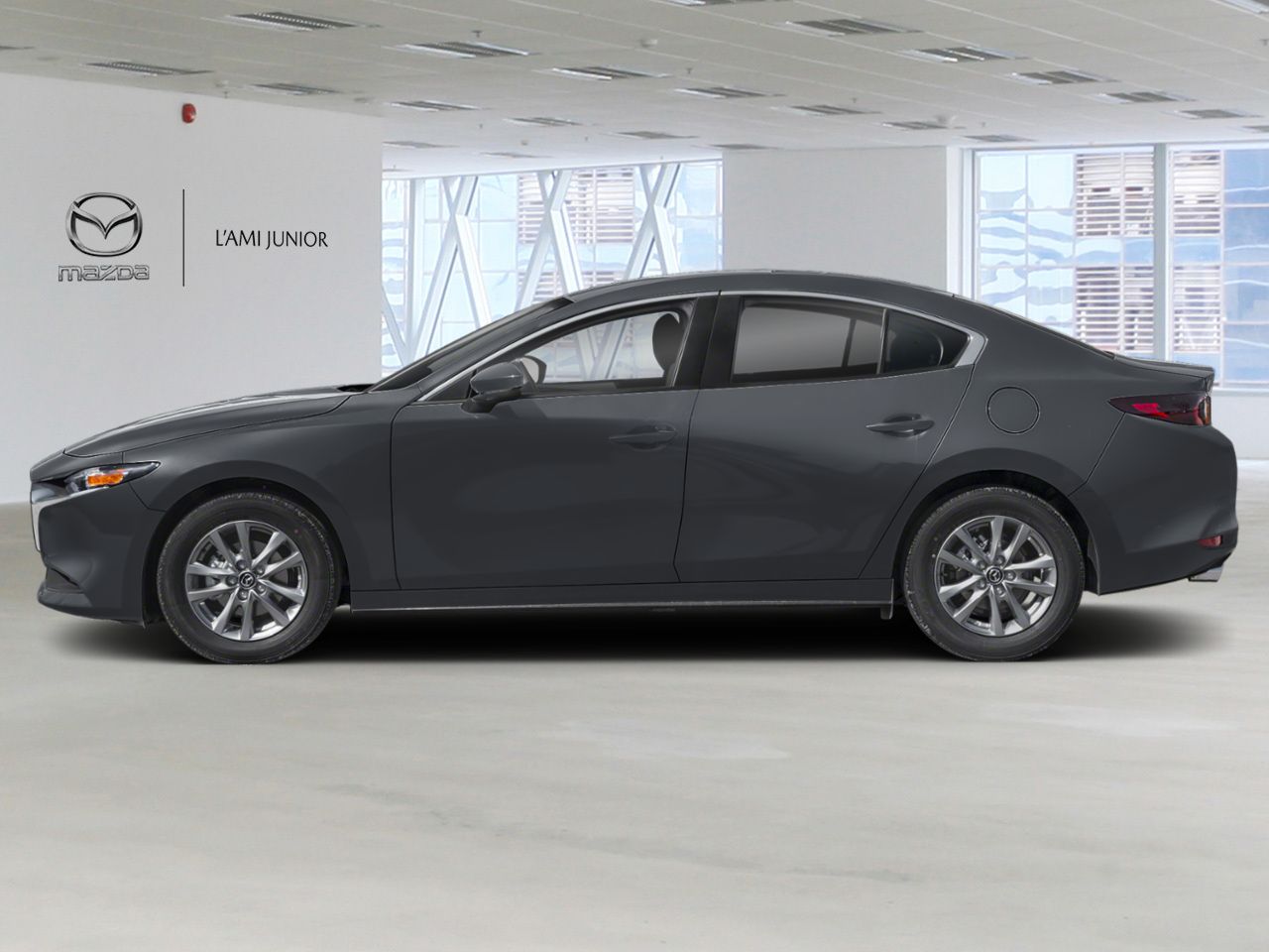 2025 Mazda Mazda3 VIN JM1BPABM4S1798607 Jet Black Mica Chicoutimi - photo #1