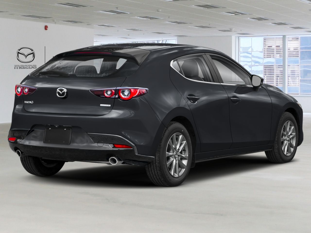 Mazda Mazda3 Sport NIV JM1BPBLM5S1794960 2025 Noir de jais mica Chicoutimi - photo #2