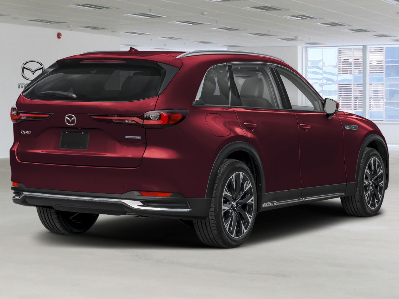 2025 Mazda CX-90 PHEV VIN JM3KKDHA9S1258030 Artisan Red Crystal Metallic Chicoutimi - photo #2