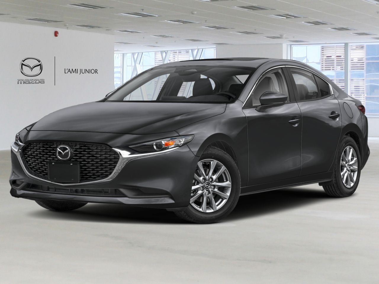 2025 Mazda Mazda3 VIN JM1BPBCM9S1788398 Machine Grey Metallic Chicoutimi - photo #0