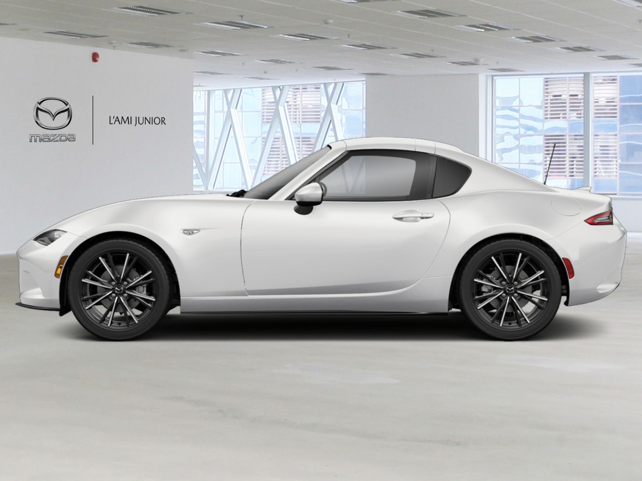 Mazda MX-5 RF NIV JM1NDAM78S0656179 2025 Blanc neige nacr&eacute; Chicoutimi - photo #1