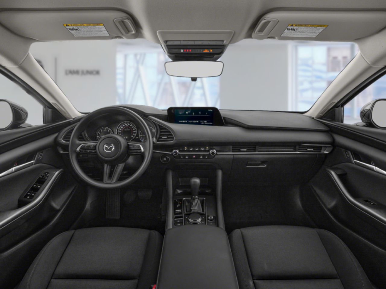 Mazda Mazda3 NIV JM1BPABL3T1875833 2026 Bleu cristal fonc&eacute; mica Chicoutimi - photo #4