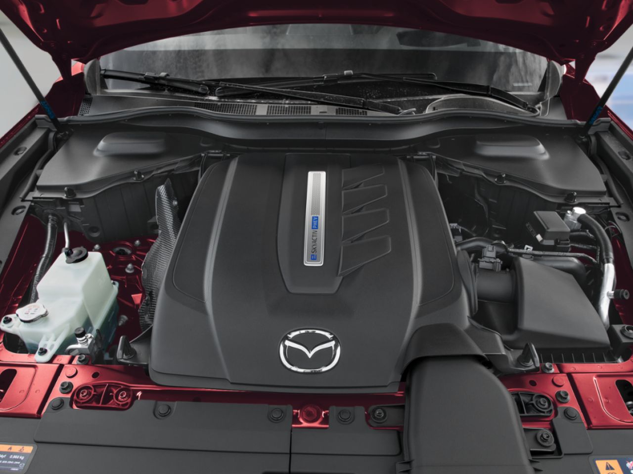 2025 Mazda CX-90 PHEV VIN JM3KKDHA9S1258030 Artisan Red Crystal Metallic Chicoutimi - photo #8
