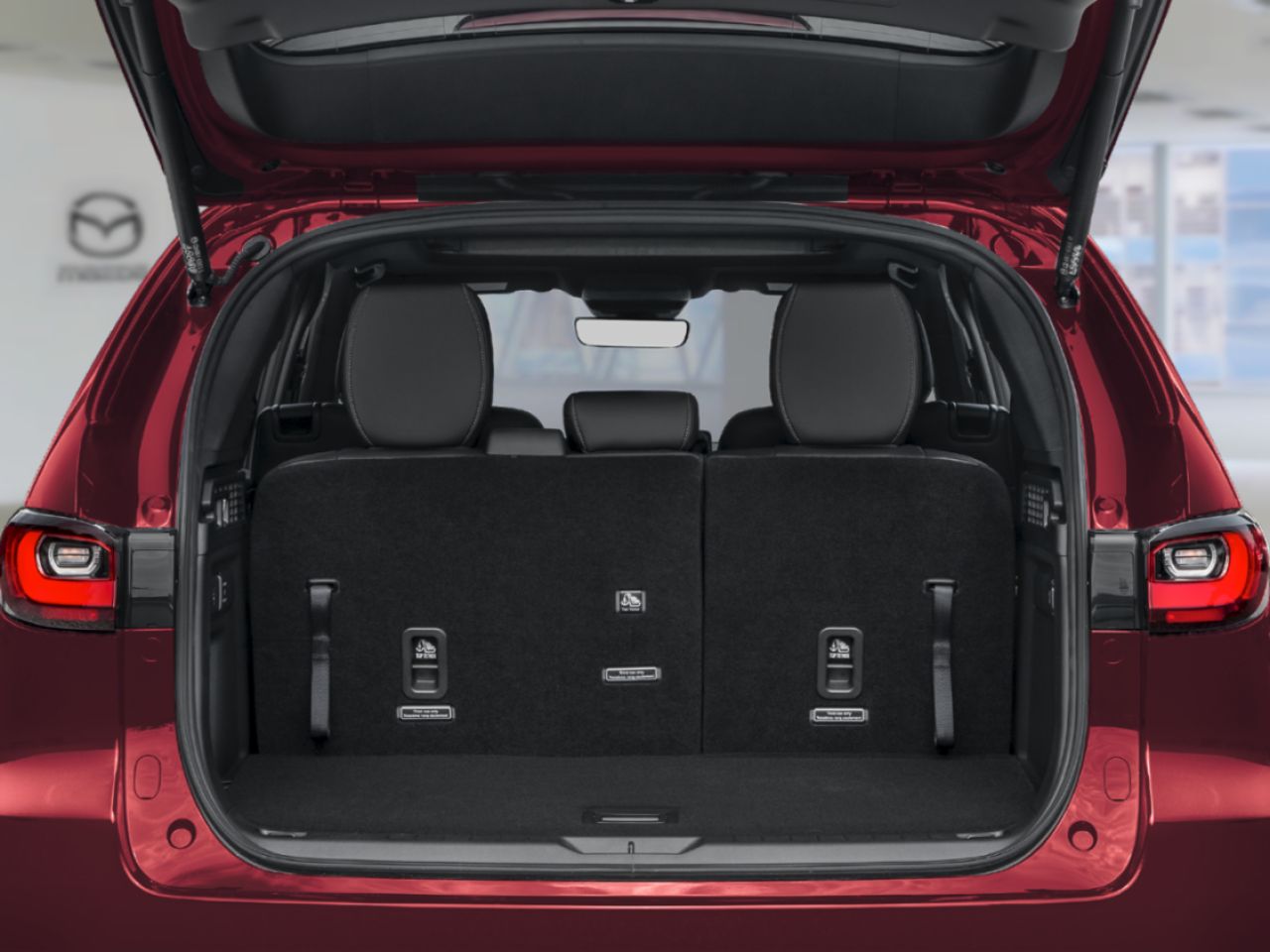 2025 Mazda CX-90 PHEV VIN JM3KKDHA9S1258030 Artisan Red Crystal Metallic Chicoutimi - photo #10