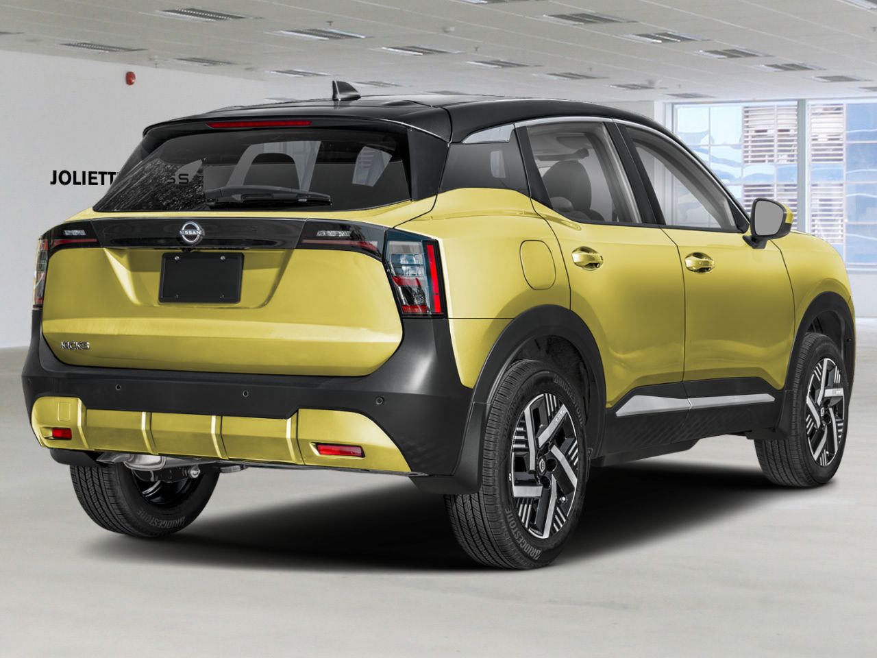 NISSAN Kicks 2026 Jaune yuzu m&eacute;tallis&eacute;/Noir intense Joliette - photo #1