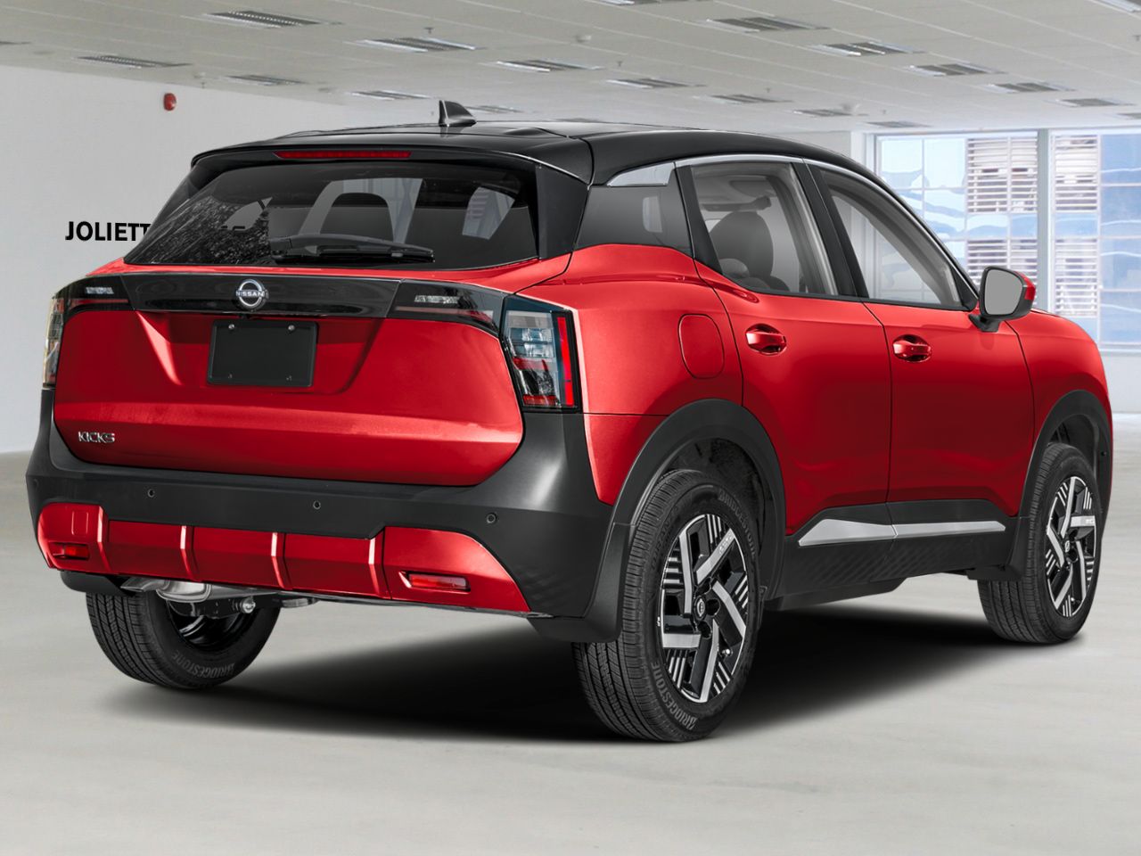 NISSAN Kicks 2026 Teinte braise &eacute;carlate/Noir intense Joliette - photo #1