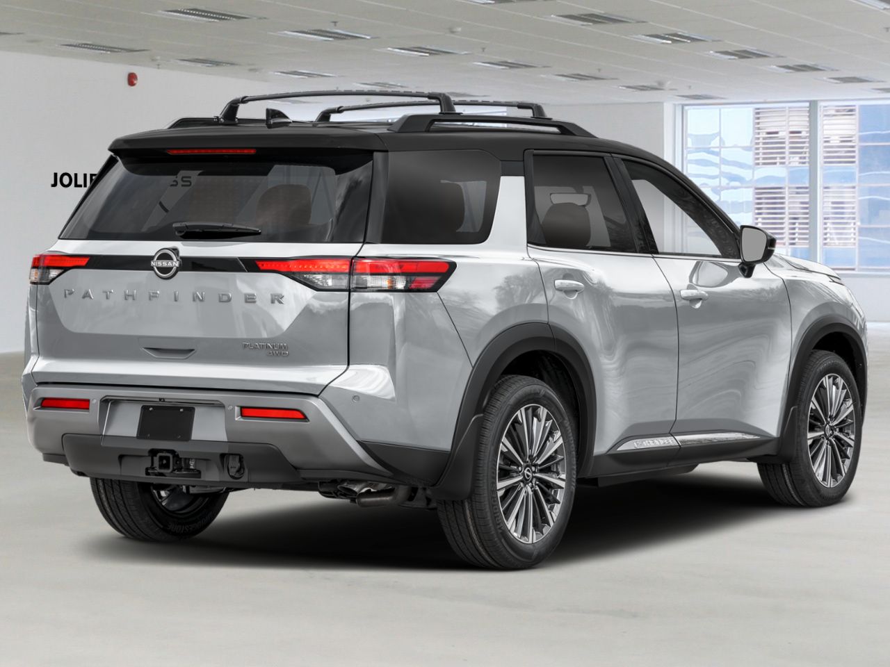 2026 NISSAN Pathfinder Everest While Pearl Tricoat/Super Black Joliette - photo #2