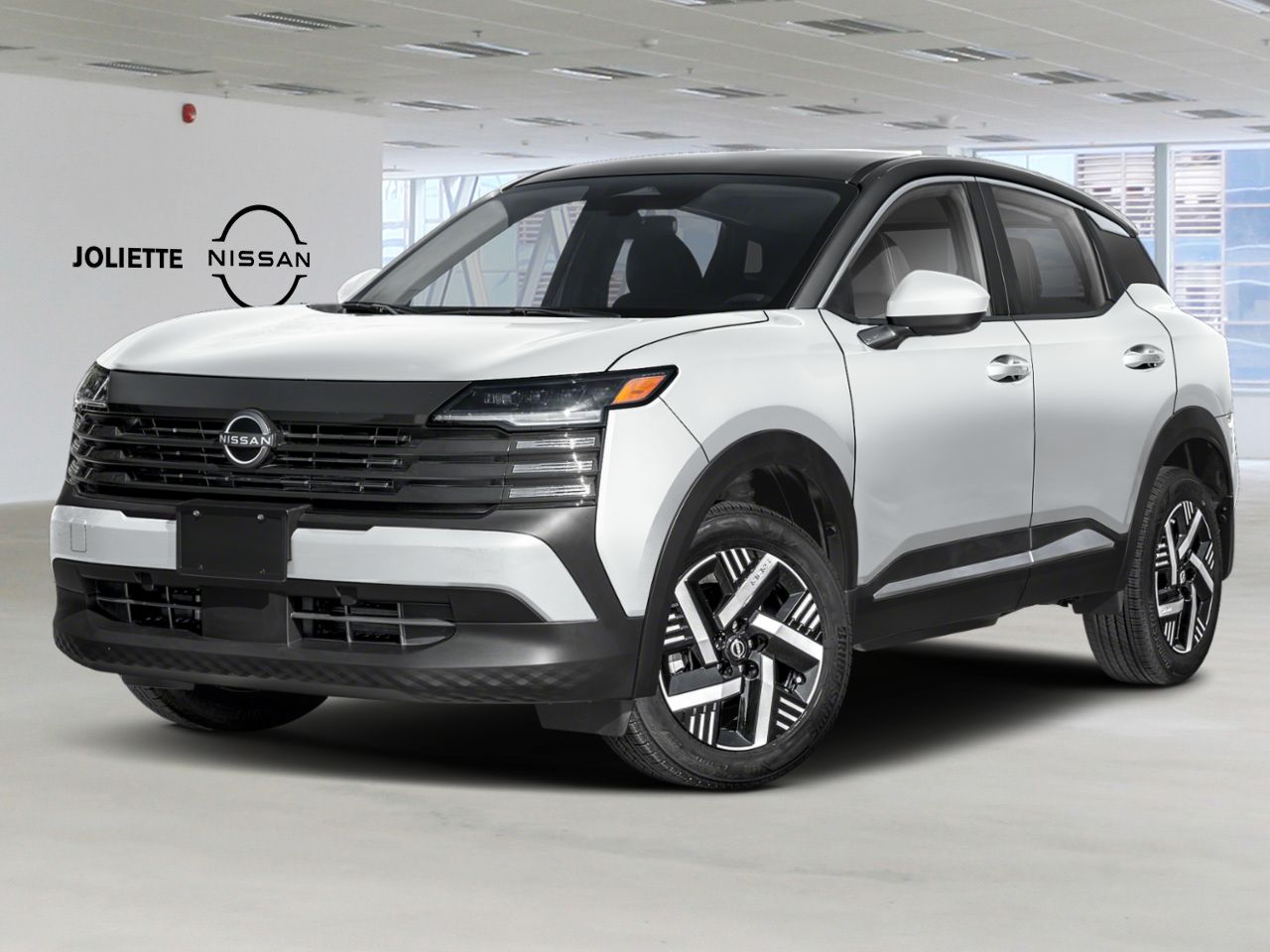 2026 NISSAN Kicks Aspen White TriCoat/Super Black Joliette - photo #0