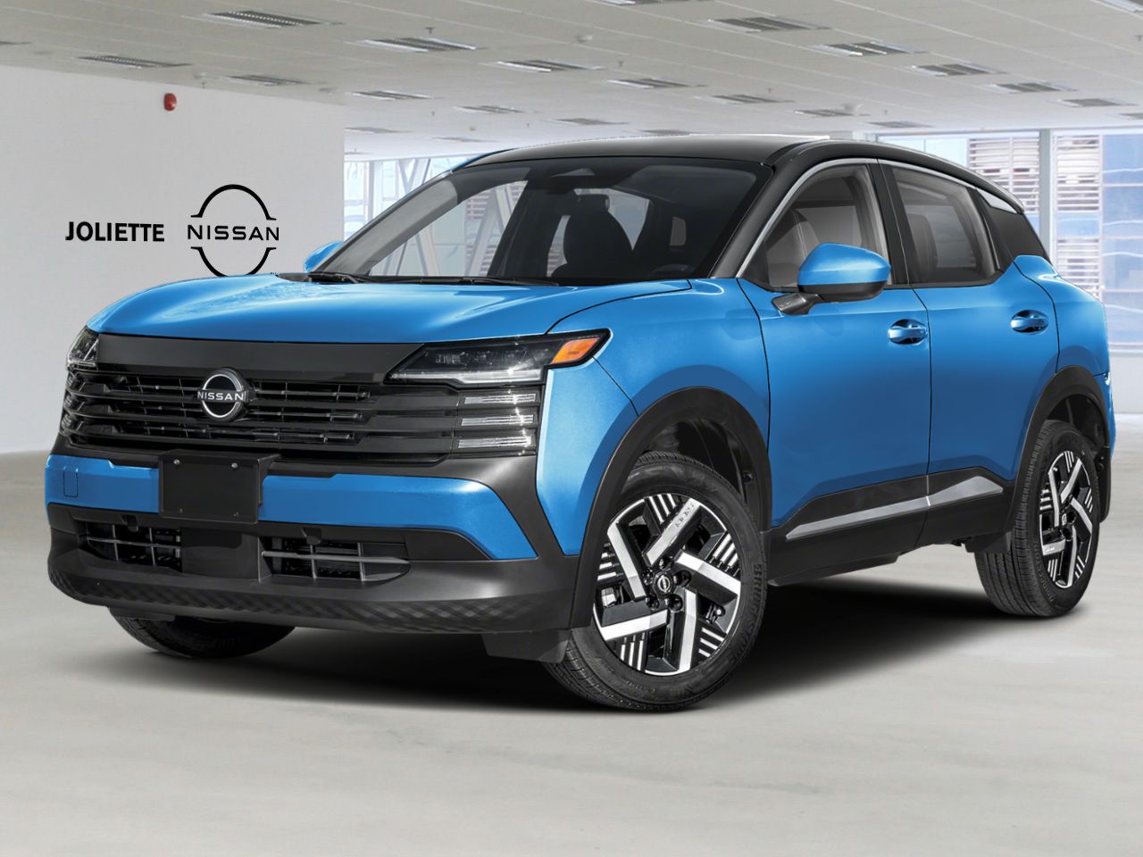 2026 NISSAN Kicks Artic Ice Blue Metallic/Super Black Joliette - photo #0