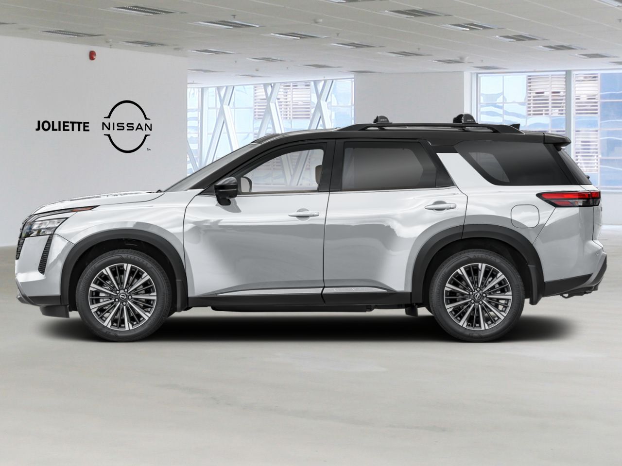 2026 NISSAN Pathfinder Everest While Pearl Tricoat/Super Black Joliette - photo #1