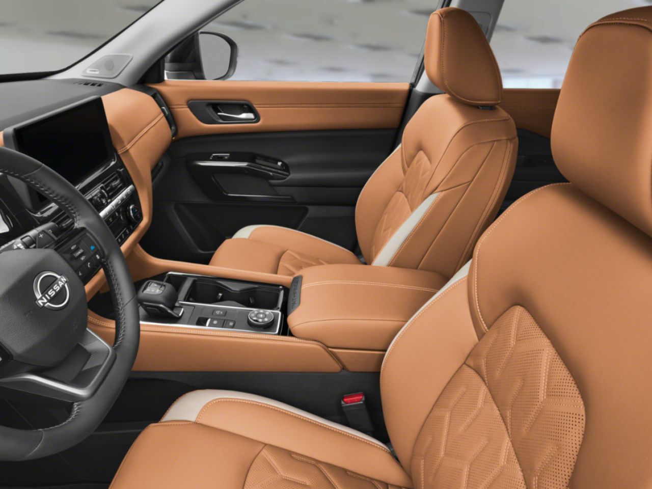 2026 NISSAN Pathfinder Everest While Pearl Tricoat/Super Black Joliette - photo #7