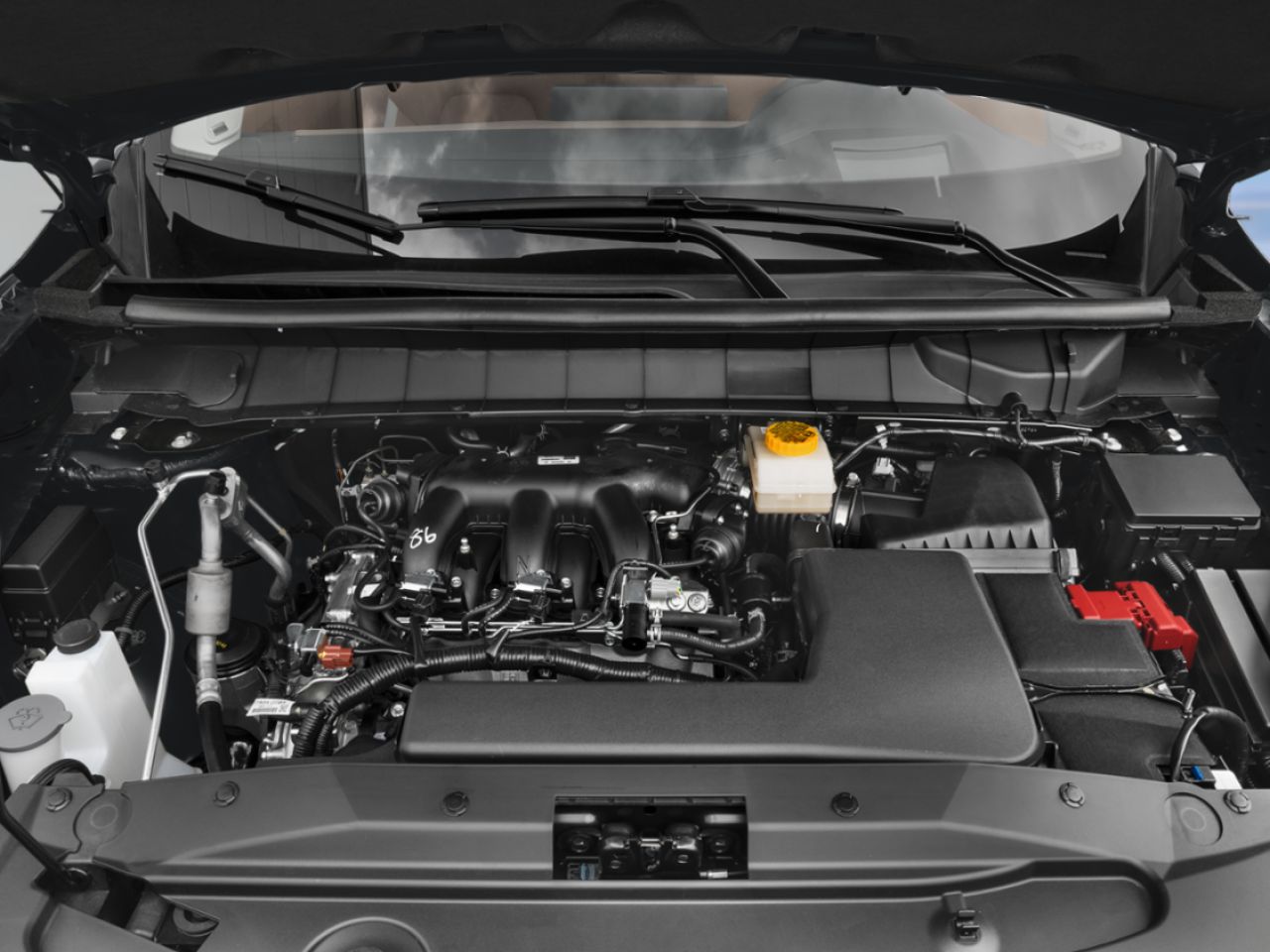 2026 NISSAN Pathfinder Everest While Pearl Tricoat/Super Black Joliette - photo #3