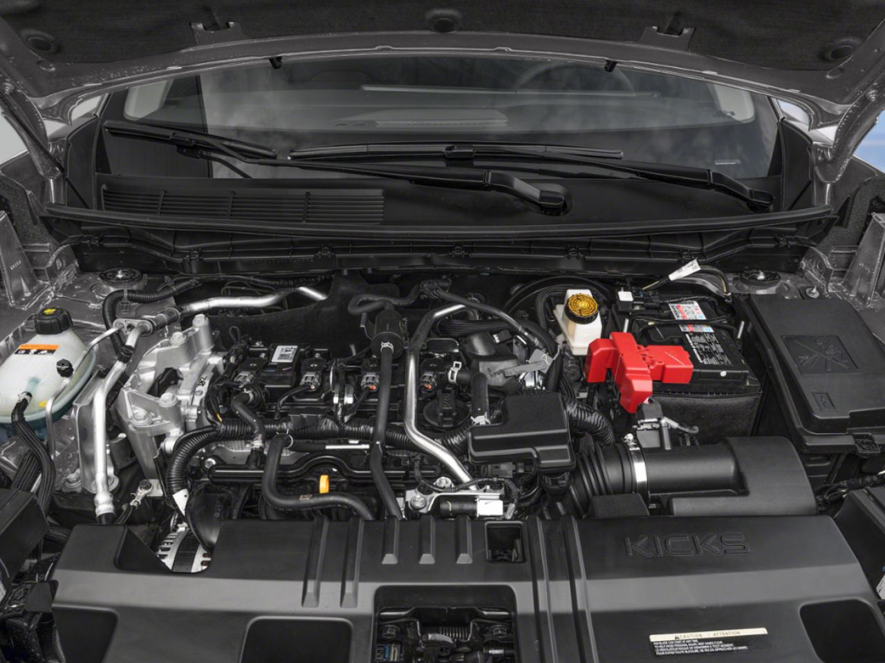 NISSAN Kicks 2026 Blanc d'Aspen triple couche/Noir intense Joliette - photo #3