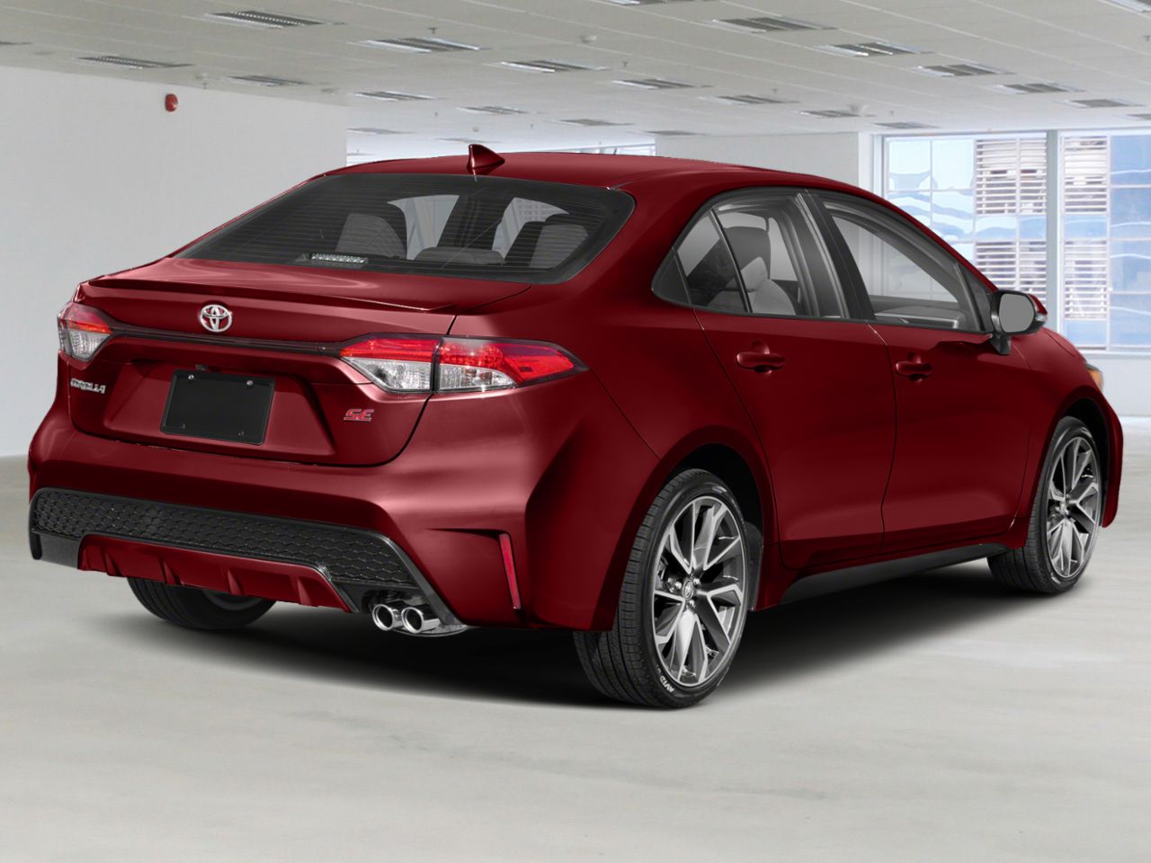 2022 TOYOTA COROLLA SE Red Gatineau - photo #2