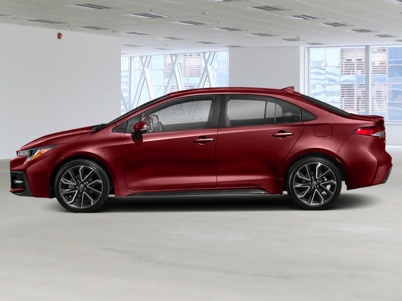 2022 TOYOTA COROLLA SE Red Gatineau - photo #3